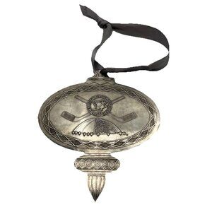 NHL Pittsburgh Penguins Ornament Mellon Wendell August Forge Civic Arena Roof